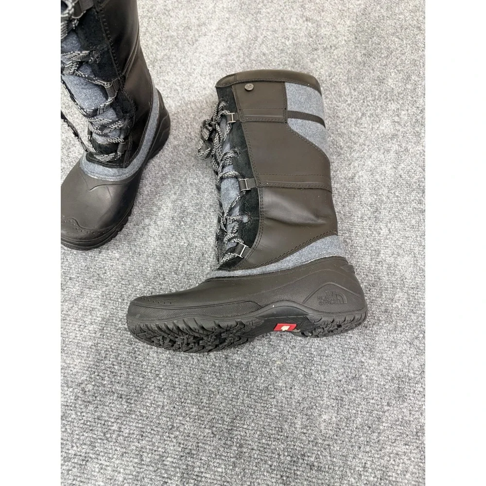 The North‎ Face Boots Womens Black Shellista Tall Waterproof  Winter Size 7